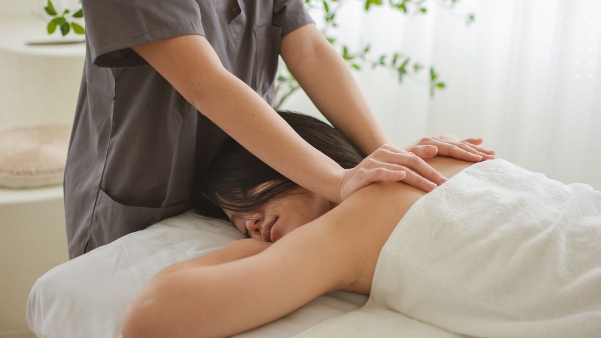 a massage therapist